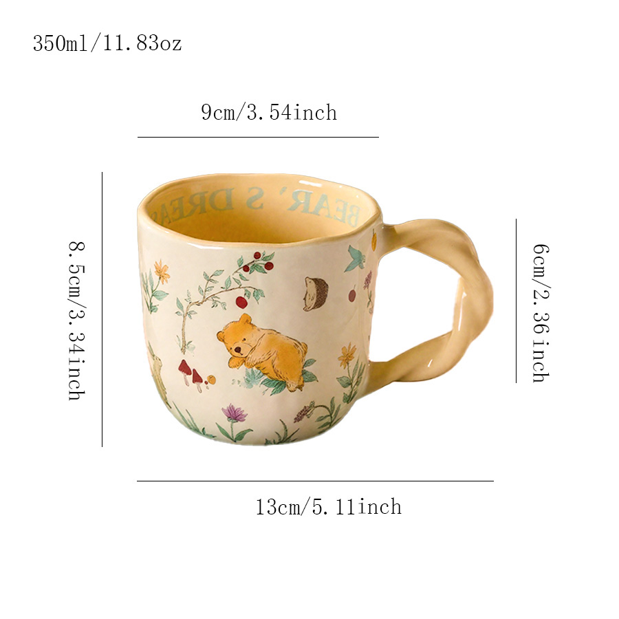 陶瓷杯 森林系列