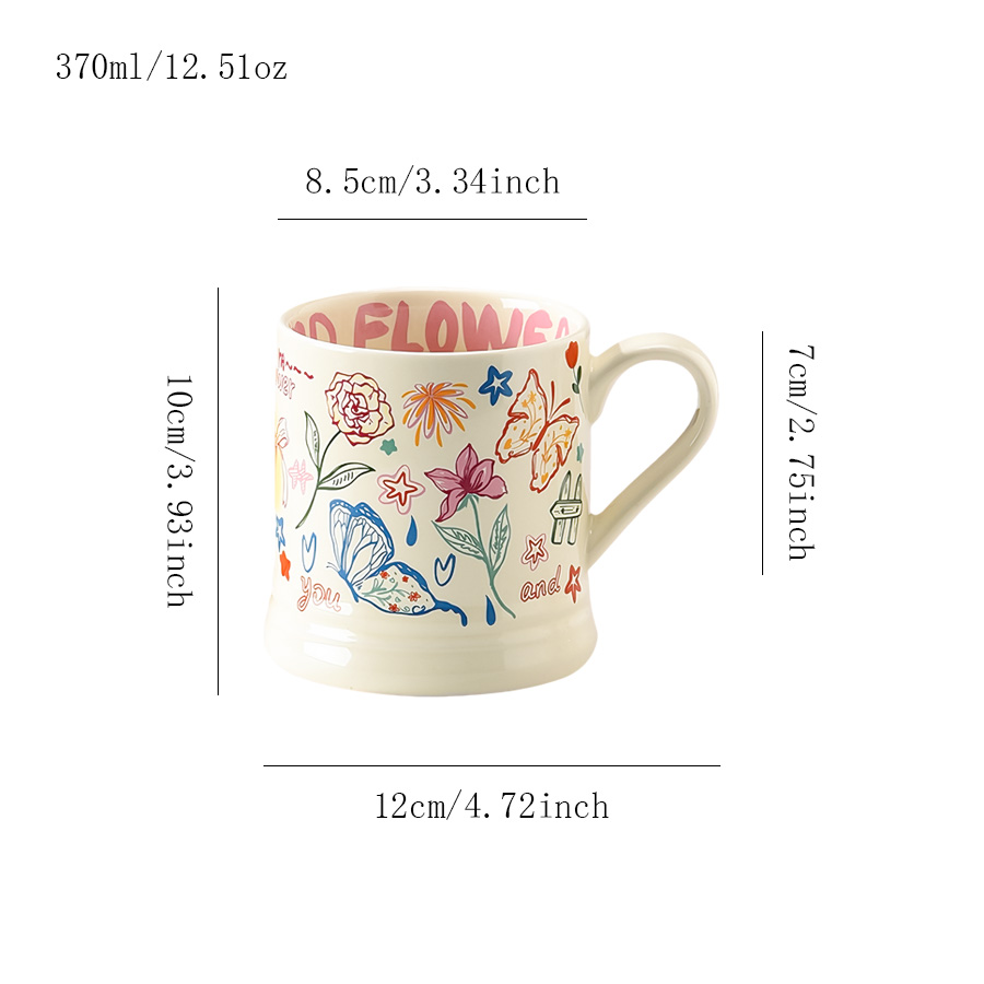 陶瓷杯 涂鸦系列