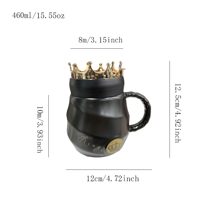 陶瓷杯 螺旋皇冠