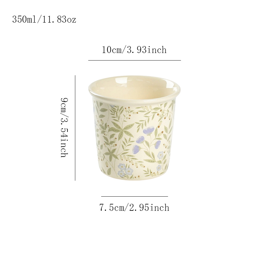 陶瓷杯 紫萝系列