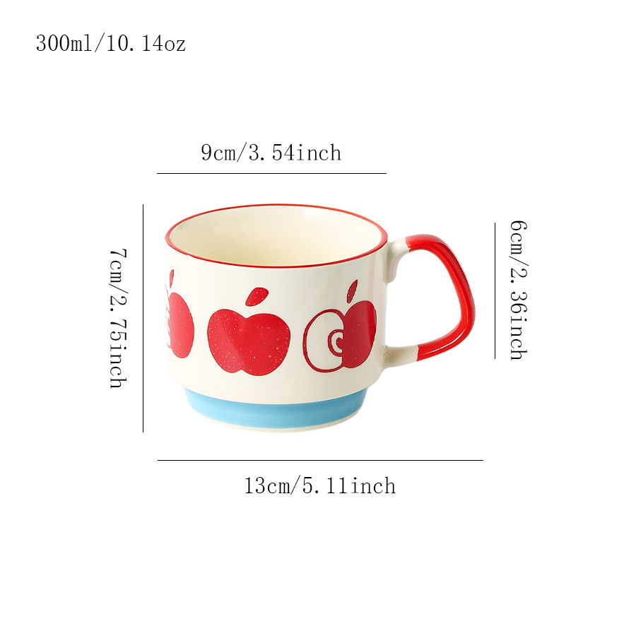 陶瓷杯 日式复古
