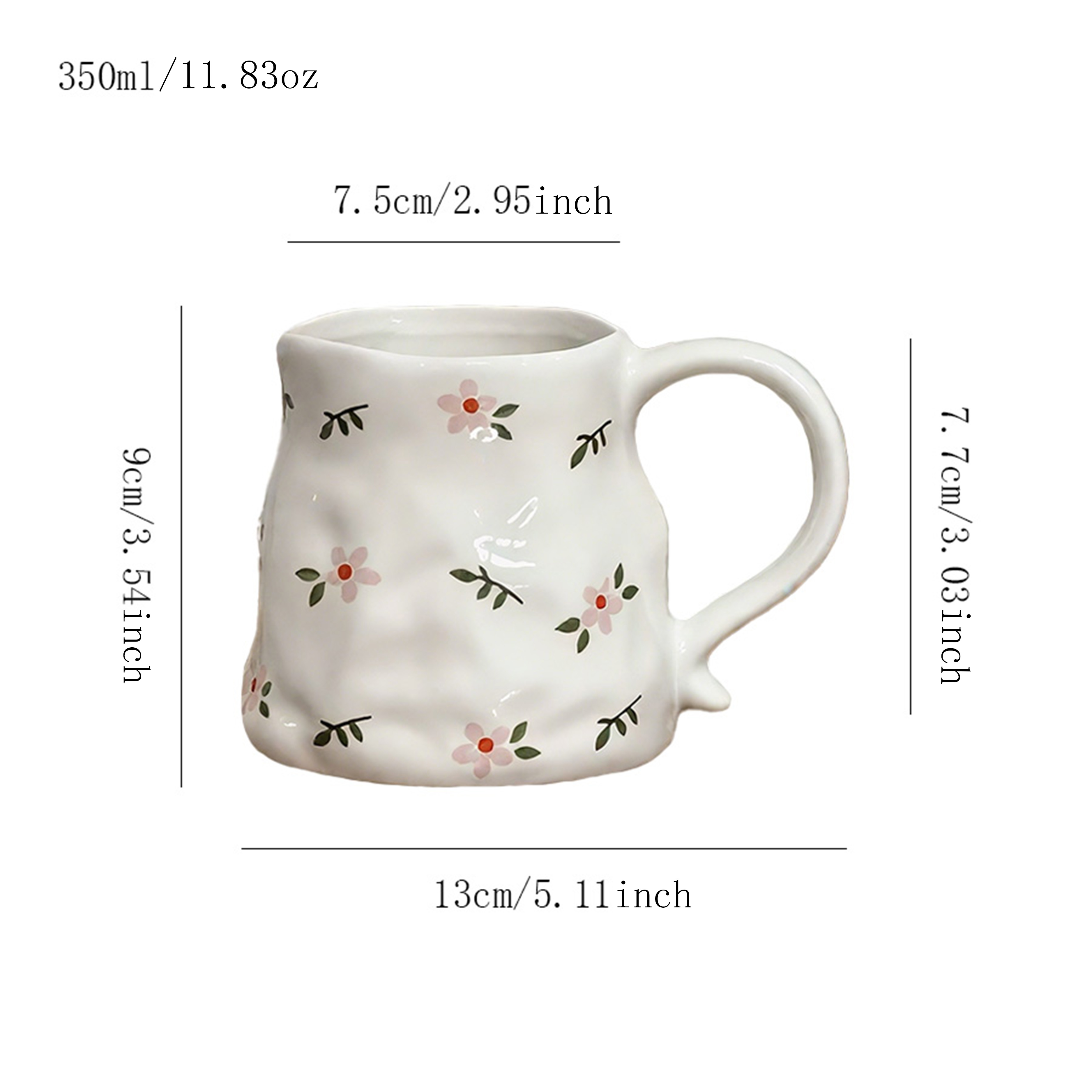 陶瓷杯 碎花系列