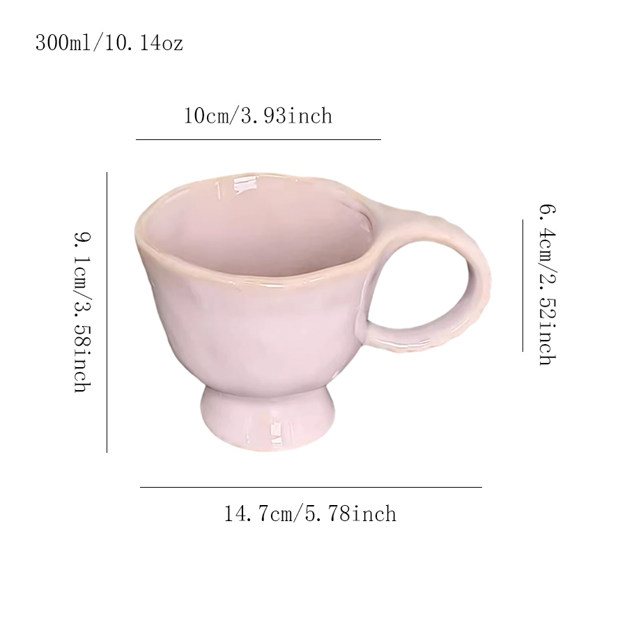 陶瓷杯 高脚窑变