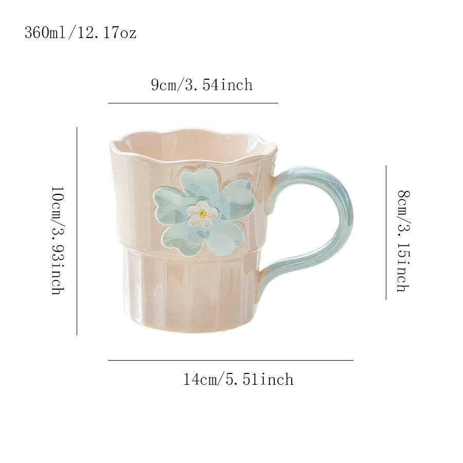 陶瓷杯 珠光樱花