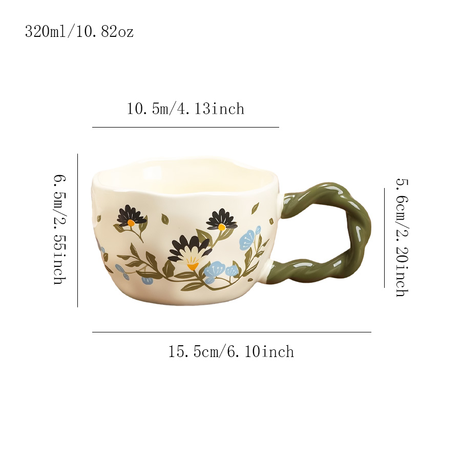 陶瓷杯 缤纷马克杯