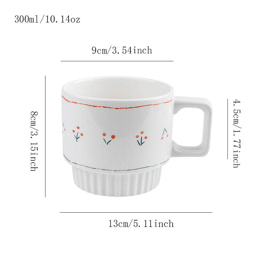 陶瓷杯 三颗樱桃