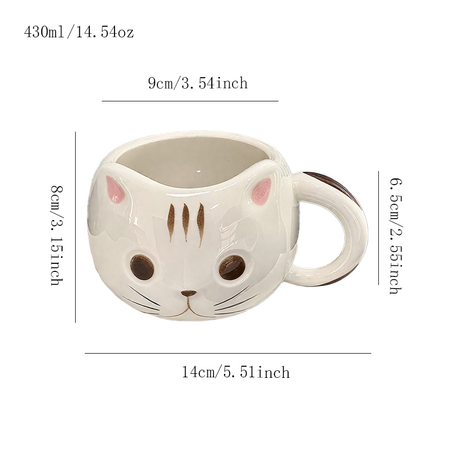 陶瓷杯 猫耳
