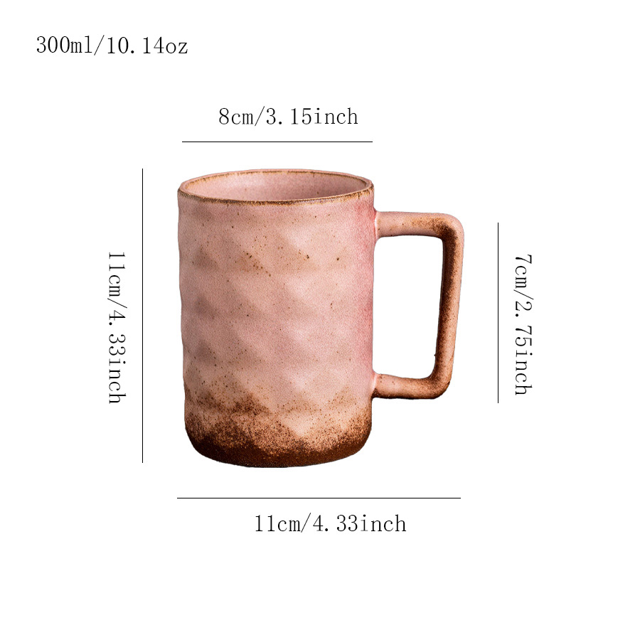 陶瓷杯 直筒窑变