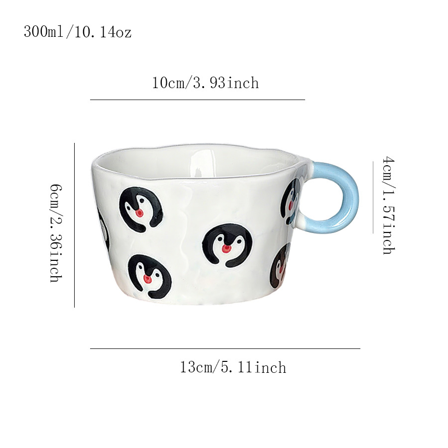 陶瓷杯 企鹅