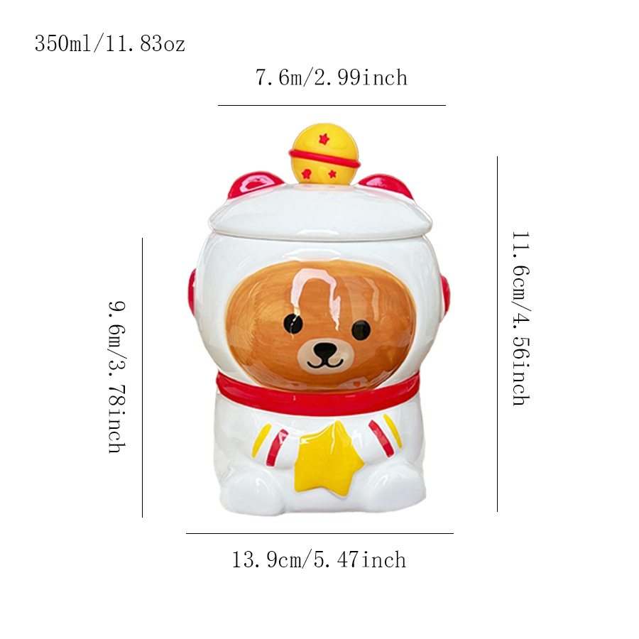 陶瓷杯 手绘萌趣杯