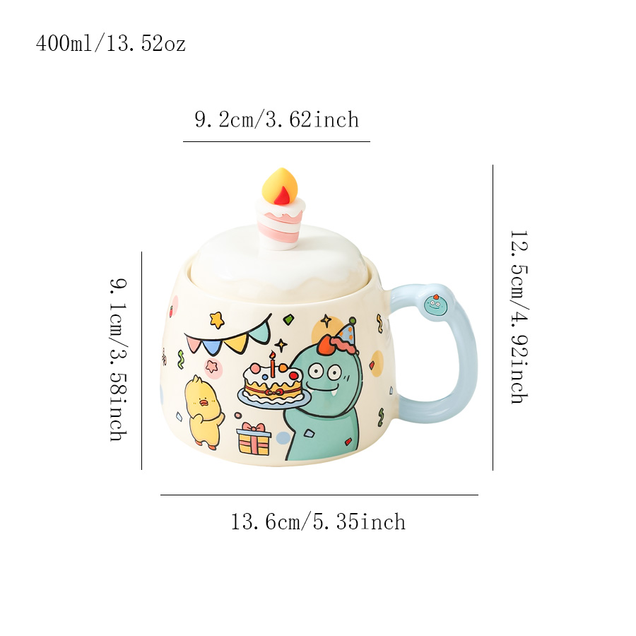 陶瓷杯 比鲁斯生日杯