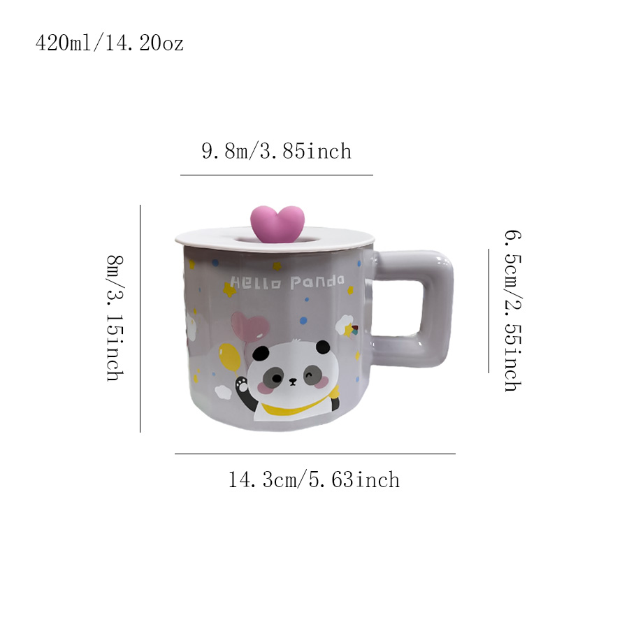 陶瓷杯 熊猫乐园